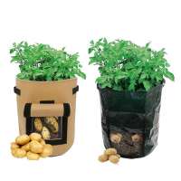 3 7 10 Gallon 12 25 40 L Potatoes Growing Bag