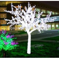 Home garden decorative 250cm Height outdoor artificial white flashing LED solar lighted up trees EDS06 1424